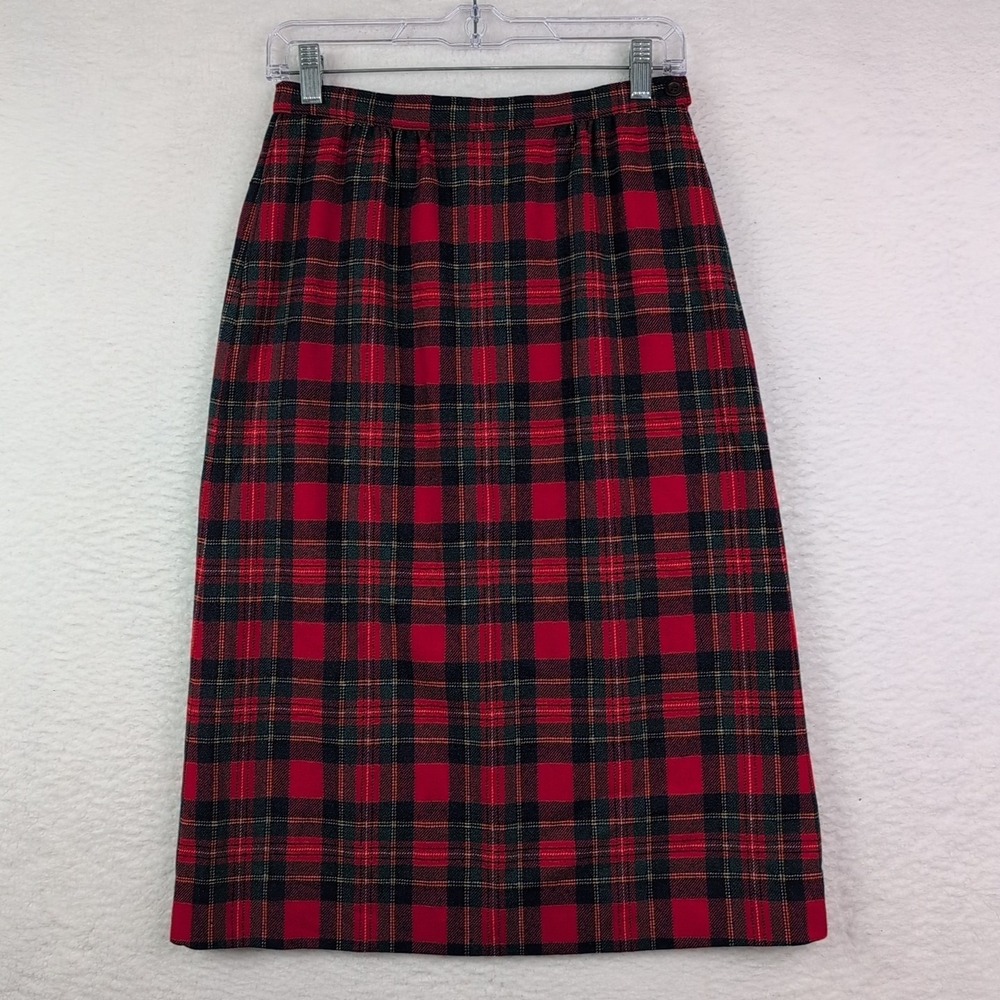 Vintage Pendleton Authentic Royal Stewart Tartan Skirt of Virgin Wool Size 6
